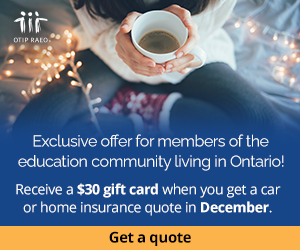 Exclusive offer for members of the Ontario education community!