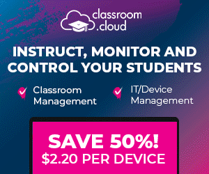 Instruct and monitor your students—Save 50% on our software solution!