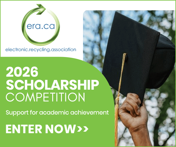 Electronic Recycling Association 2026 Scholarship Competition